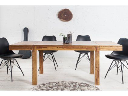 Masivní jídelní stůl Lagos 120-200cm rozkládací