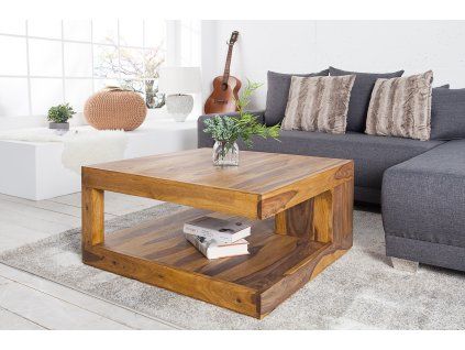 Masivní konferenční stolek Giant 80 cm palisandr