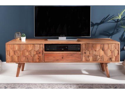 Masivní TV stolek Mystic 140 cm akácie