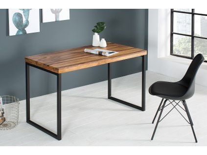 Masivní psací stůl Fusion 118cm palisandr
