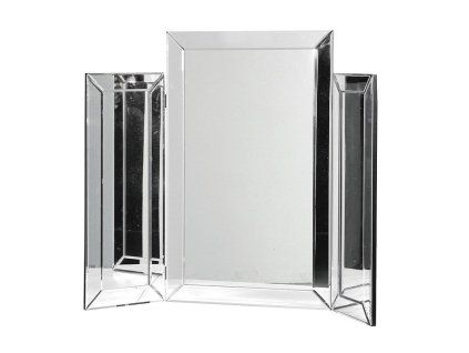 Designové Art-Deco toaletní zrcadlo SOLANA 77x100cm