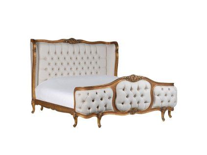 Luxusní zámecká postel Palais 180 s čalouněním