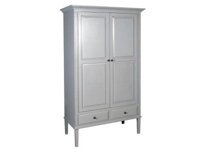 Stylová šatní skříň Grey Ariano