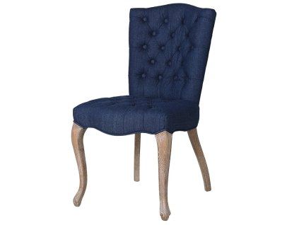 Luxusní jídelní židle Denim modrá