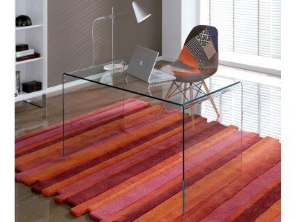 Designový skleněný stůl Spirit 126cm