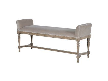 Luxusní vintage lavice HERITAGE 135cm samet