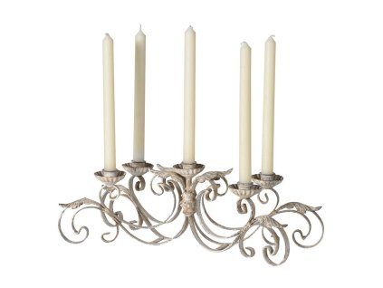 Elegantní svícen v provence stylu