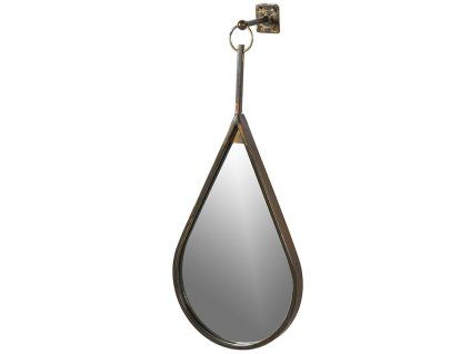 Stylové nástěnné dekorační zrcadlo Teardrop