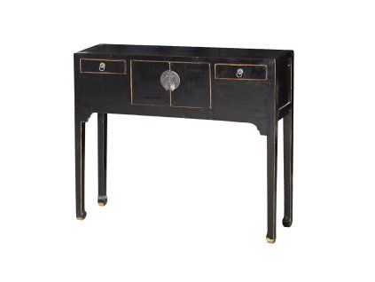 Stylový halový stolek Shanxi 97cm