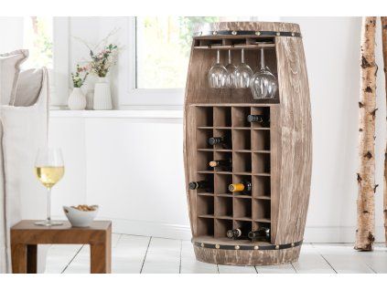 Stylová vinotéka Bodega 97cm