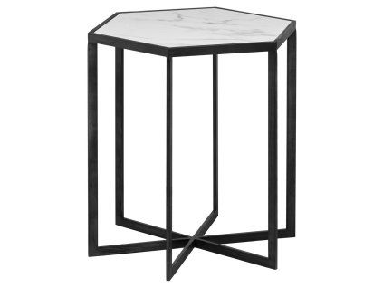 Art-Deco příruční stolek mramorová deska
