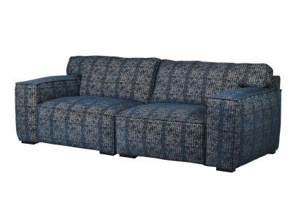 Luxusní vzorovaná sedačka Blue Section 245 cm