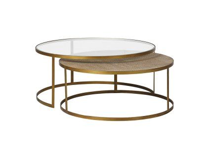 Designový set dvou konferenčních stolků