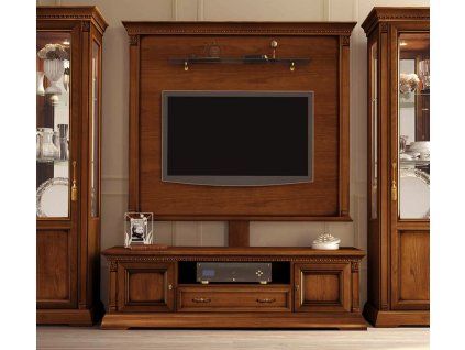 Klasický TV stolek Sophia 140 cm třešeň