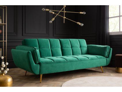 Designová sedačka Denin X 215 cm zelená