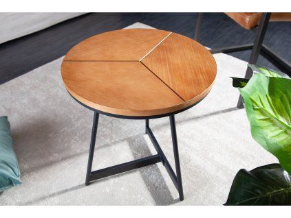 Konferenční stolek Oak Elegance 45 cm dub kov