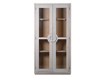 Elegantní prosklená knihovna Trellis 200 cm