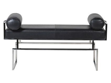 Luxusní kožený taburet Mallara design