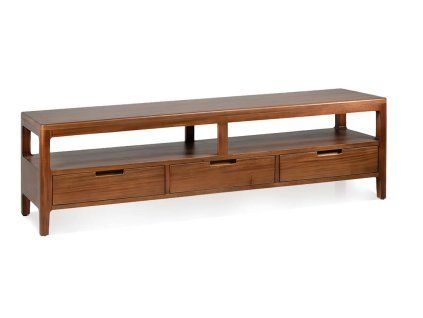 Stylový televizní stolek Alvora 160 cm mahagon
