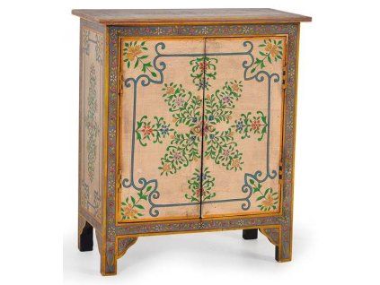 Orientální skříňka Portella 77 cm mango