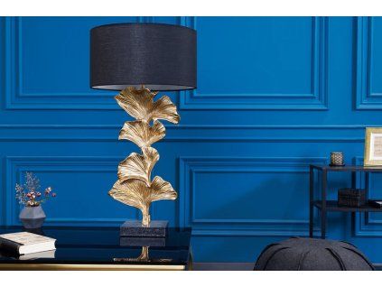 Luxusní lampa z kovu