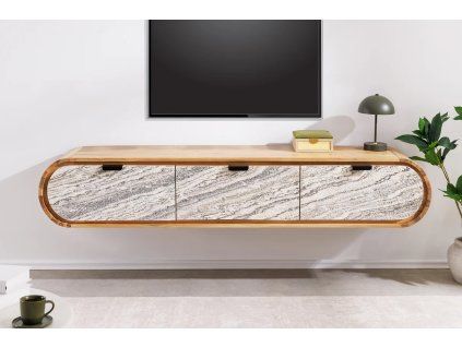 Stylový televizní stolek Gonia 160 cm akácie
