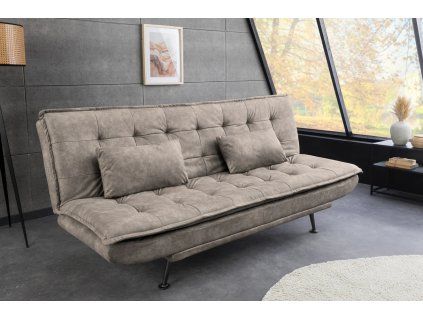 Designová rozkládací pohovka Limpiara 190 cm taupe