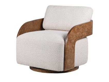 Stylové křeslo Olivia 85 cm polyester