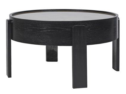 Designový konferenční stolek se skleněnou deskou