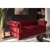Chesterfield pohovka se sametovým čalouněním