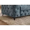 Designová sametová pohovka do obývacího pokoje