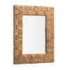 Zrcadlo RATTAN 100x80cm