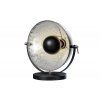Industriální stolní lampa Studio 35cm černá/stříbrná