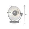 Industriální stolní lampa Studio 35cm černá/stříbrná