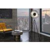 Industriální stojací lampa Studio 145cm černá/stříbrná