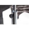 Moderní stojací lampa Big Bow II 175-205cm bílá