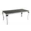 Luxusní jídelní stůl Modern Barock 180cm černý