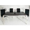 Luxusní jídelní stůl Modern Barock 180cm černý