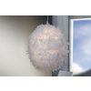 Elegantní závěsná lampa Pantau bílá 50cm