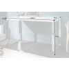 Moderní pracovní stůl White Desk 120x60cm bílá