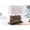 Designová stolní lampa Perifere 40cm béžová