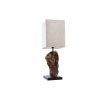 Designová stlolní lampa z masivního dřeva