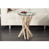 Odkládací stolek Driftwood 35 cm masivní dřevo