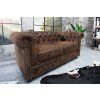 Luxusní pohovka Chesterfield 2 hnědá 150 cm