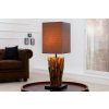 Designová stolní lampa Euphoria 45cm hnědá