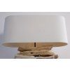 Moderní stolní lampa Riverine 55cm přírodní