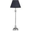 Luxusní niklová lampa s tweedovým stínidlem Fountains 