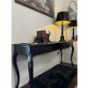 Barokový vintage konzolový stolík BELLE NOIR 175cm čierny