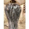 Luxusní keramická lampa Marble Gold 73cm