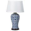 Luxusní keramická lampa China Floral 73cm